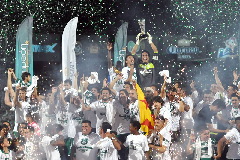 Club Santos Laguna campeón del Torneo Clausura 2012
